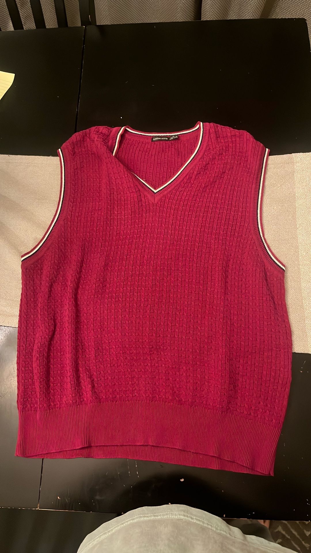 Magenta Sweater Vest