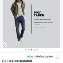 Levi's Men's 502 Taper Jeans