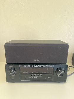 Denon Speaker with Sony Speaker