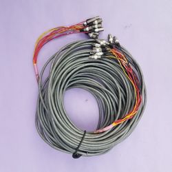 12 Channel 200' Audio Snake XLR female & XLR male Fanouts - 1 Of 3 available. Very Good Condition