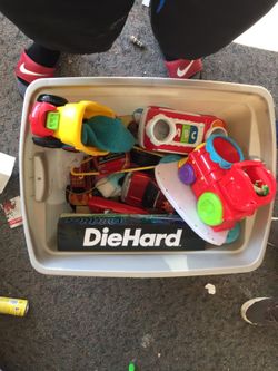 Tub of toys