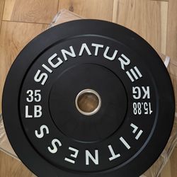 35lb signature steel Olympic bumper plate