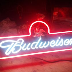 Budweiser Neon Sign