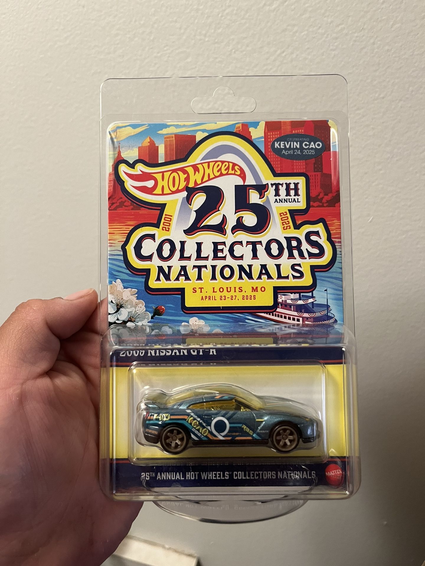 2025 HOT WHEELS 25th NATIONALS CONVENTION 2009 NISSAN GT-R DINNER CAR Only 4200