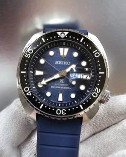 New Seiko Automatic Prospex Manta Ray King Turtle Divers 200M Men's Watch 45mm