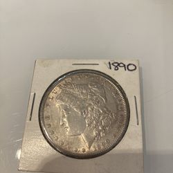 1890 silver dollar