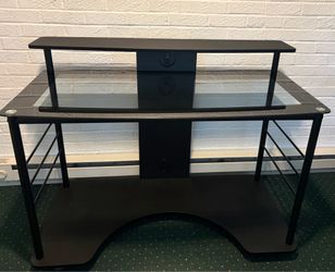 Glass Top Desk
