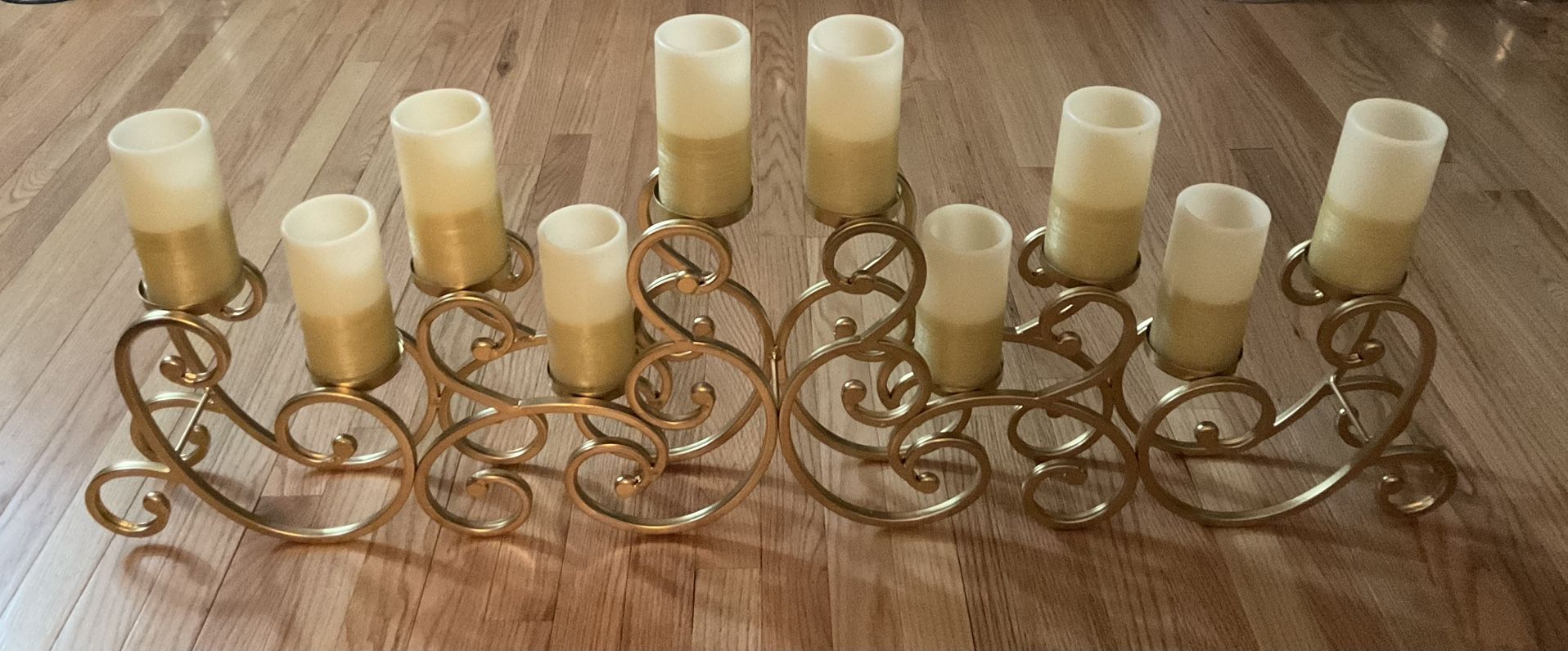 Nice Candle Holder-46 Inches Long x 13  Inches Tall Not Including The Candle Tallness-$100 Firm