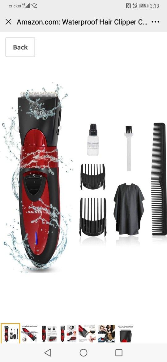 Cordless Hair Clipper