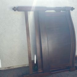 Solid Wood Queen Bed Frame