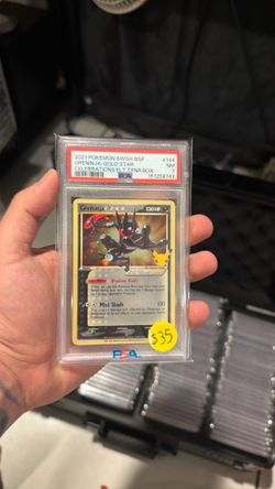 Greninja gold star celebrations psa 7