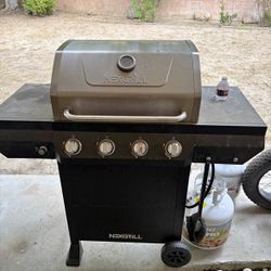 Bbq Grill. Asador Para Usarse Con Gas Propane 