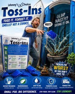PORTABLE TOILET PODS DEODORIZER PORTA POTTY