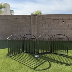 Snuowu 4 Panel Freestanding Pet Gate (35th Ave & Bell Rd)