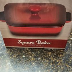 Square Baker Non-Stick Ceramic Bakeware Dish