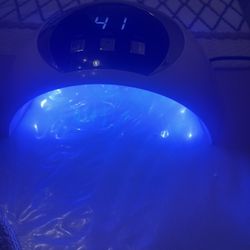 UV LED NAIL LAMP & Nail Rhinestones 