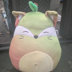 Squishmallow- Fifi the Fox in a Pear Costume