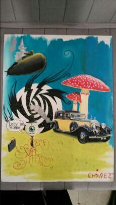Surrealism Acrylic painting