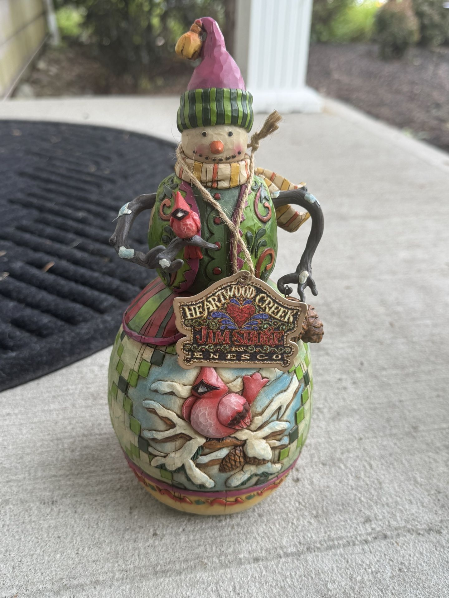 Jim Shore Snow Man New