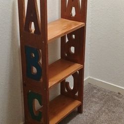 VINTAGE ABC KID'S BOOKSHELF