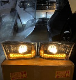 09-18 dodge ram RT headlights