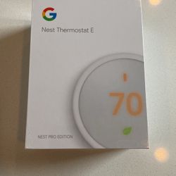 Google Nest Thermostat E (Nest Pro Edition) 