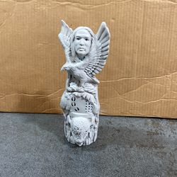 Native American Ceramic Statue