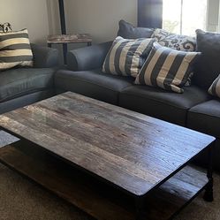 Restoration Hardware Dutch Industrial Coffee Table