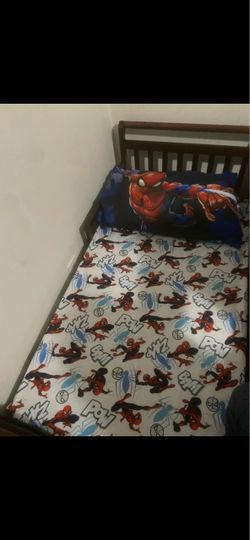 Toddler bed.