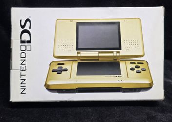 Rare Nintendo DS Toys "R" Us Gold Handheld Console