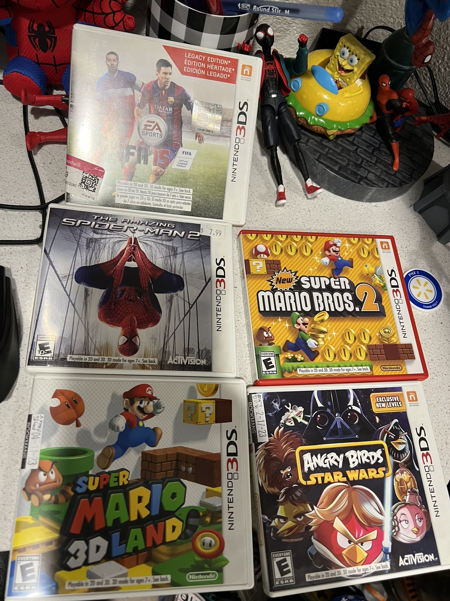 Nintendo 3ds Game Lot 