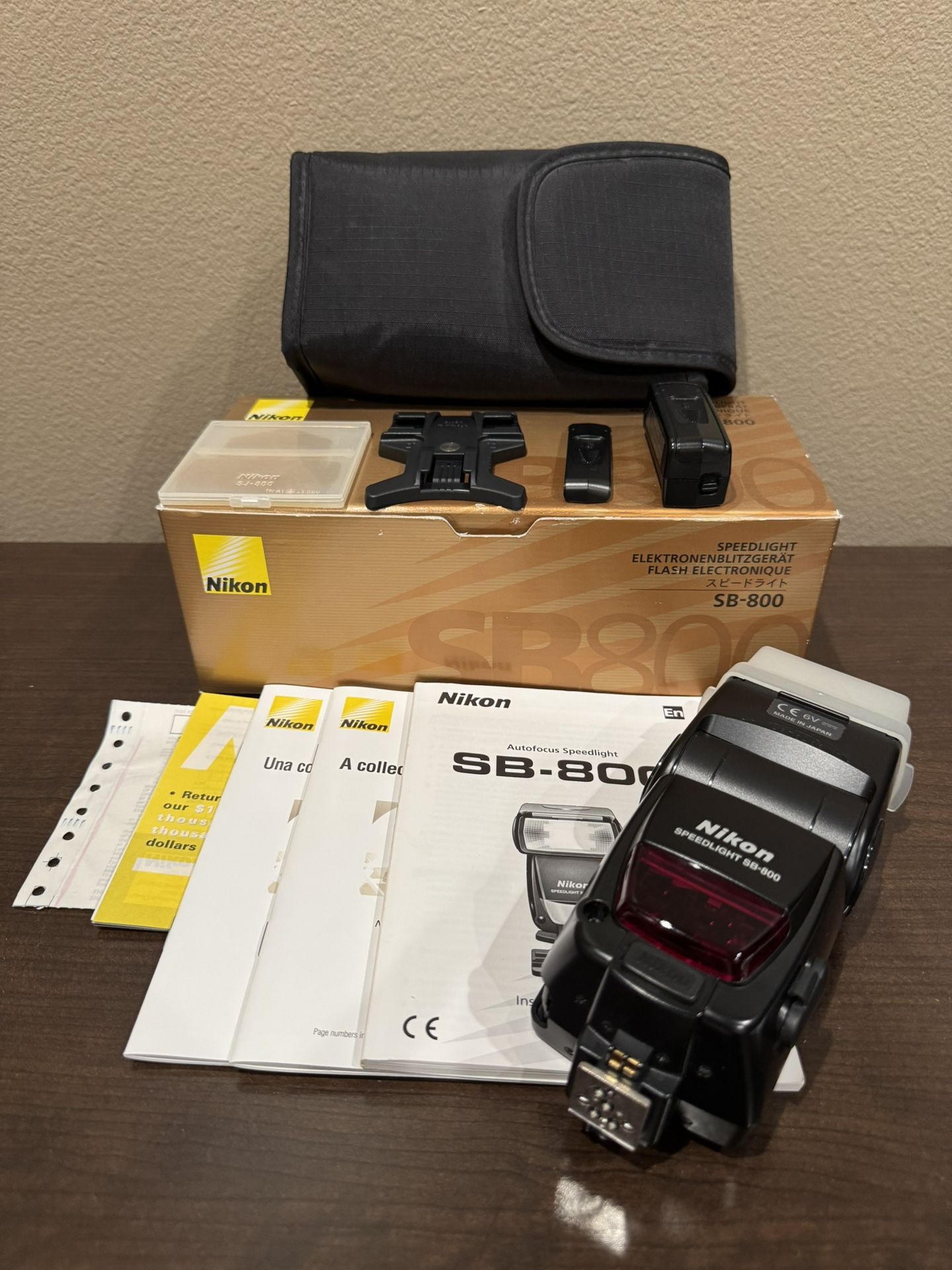 Nikon Speedlight SB-800 Flash