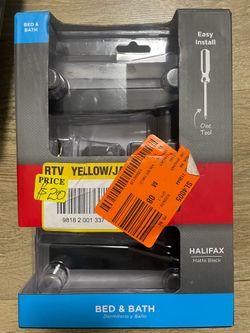 KWIKSET Halifax Privacy Lever Right Or Left Handed Matte Black