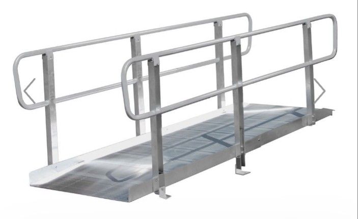 Wheel Chair Access Ramp W/ Handles 