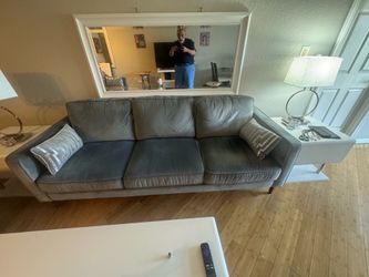 Sofa and loveseat