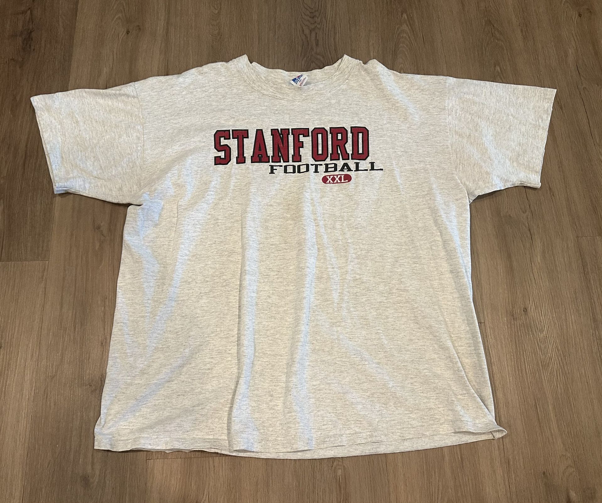 Vintage Russel Athletic Stanford Football No Guts No Glory 367 T Shirt Sz. XXL