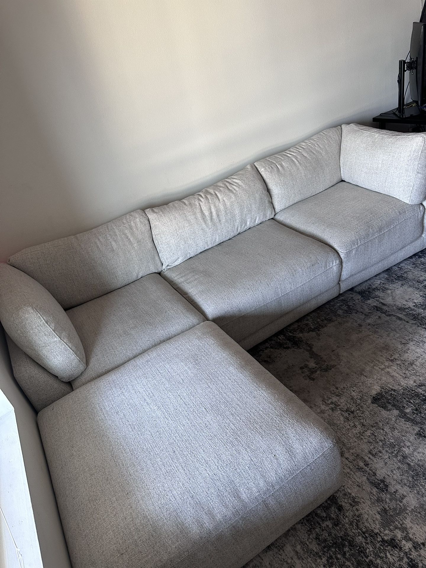 Gray Sectional Couch
