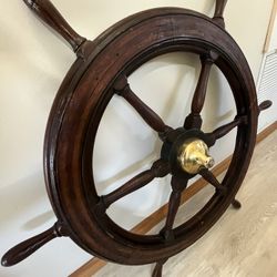 Antique Ship's Wheel