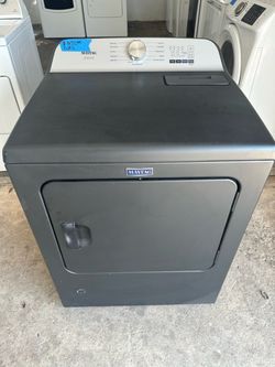 Maytag Black Steel Gas Dryer