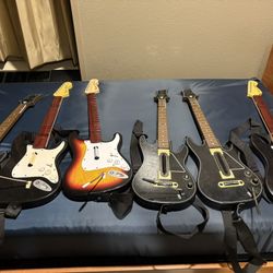 Guitar Hero/Rockband Wireless Controllers 