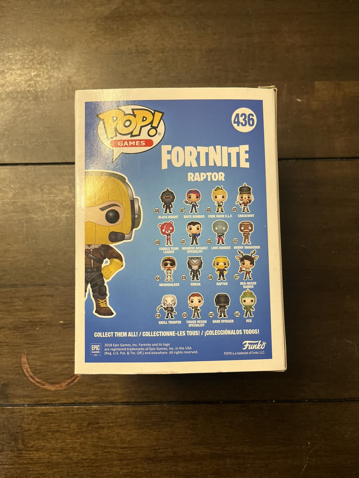 Fortnite Raptor Funko Pop