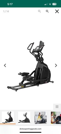 MOVING SALE $1,000. BRAND NEW SOLE E95S ELLIPTICAL MACHINE