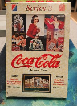 1994 Collect-A-Card Coca Cola Series 3 Collectors Cards Factory Sealed Box