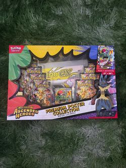 Pokémon TCG Mega Evolution—Ascended Heroes Premium Poster Box Mega Lucario ex