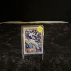 Freddie Freeman Baseball Card