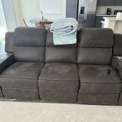 Reclining Sectional and Assisted Recliner
