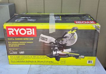 RYOBI 7-1/4 inch Sliding Meter Saw