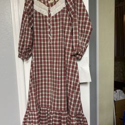 Victoria’s Secret Cotton Pajama Full Length Sz M 
