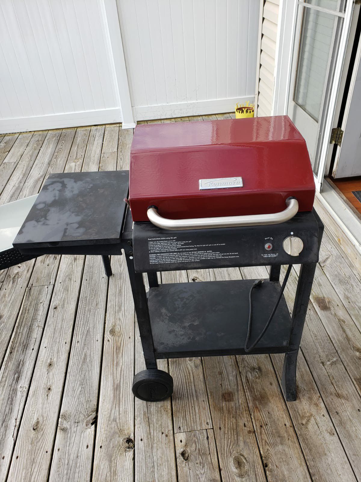 Kenmore electric grill