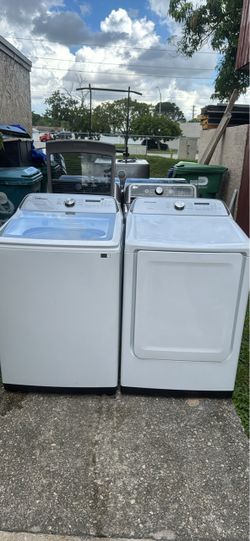 Washer and dryer Samsung